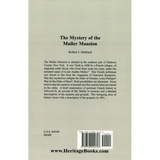 The Mystery of the Muller Mansion back cover