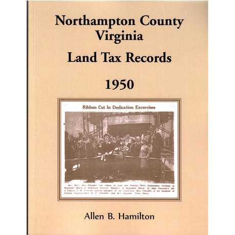 Northampton County, Virginia Land Tax Records: 1950