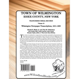 Town of Wilmington, Essex County, New York Transcribed Serial Records, Volume 18: Wilmington Newspaper Transcriptions, 1831-1889 back cover
