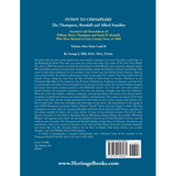 Fundy to Chesapeake: The Thompson, Rundall and Allied Families Volume 1 back cover