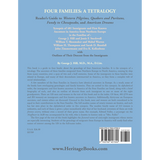 Four Families: A Tetralogy, Synopsis of 481 Immigrants to America, With Some of Their Descendants and European Ancestors back cover