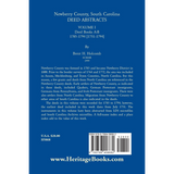 Newberry County, South Carolina Deed Abstracts, Volume I: Deed Books A-B, 1785-1794 [1751-1794] back cover