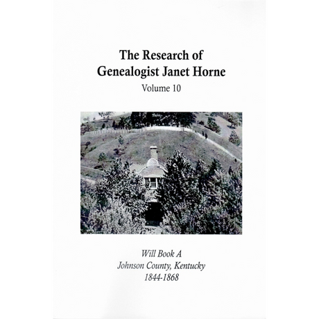 Will Book A, Johnson County, Kentucky, 1844-1868