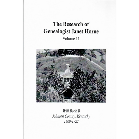 Will Book B, Johnson County, Kentucky, 1869-1927