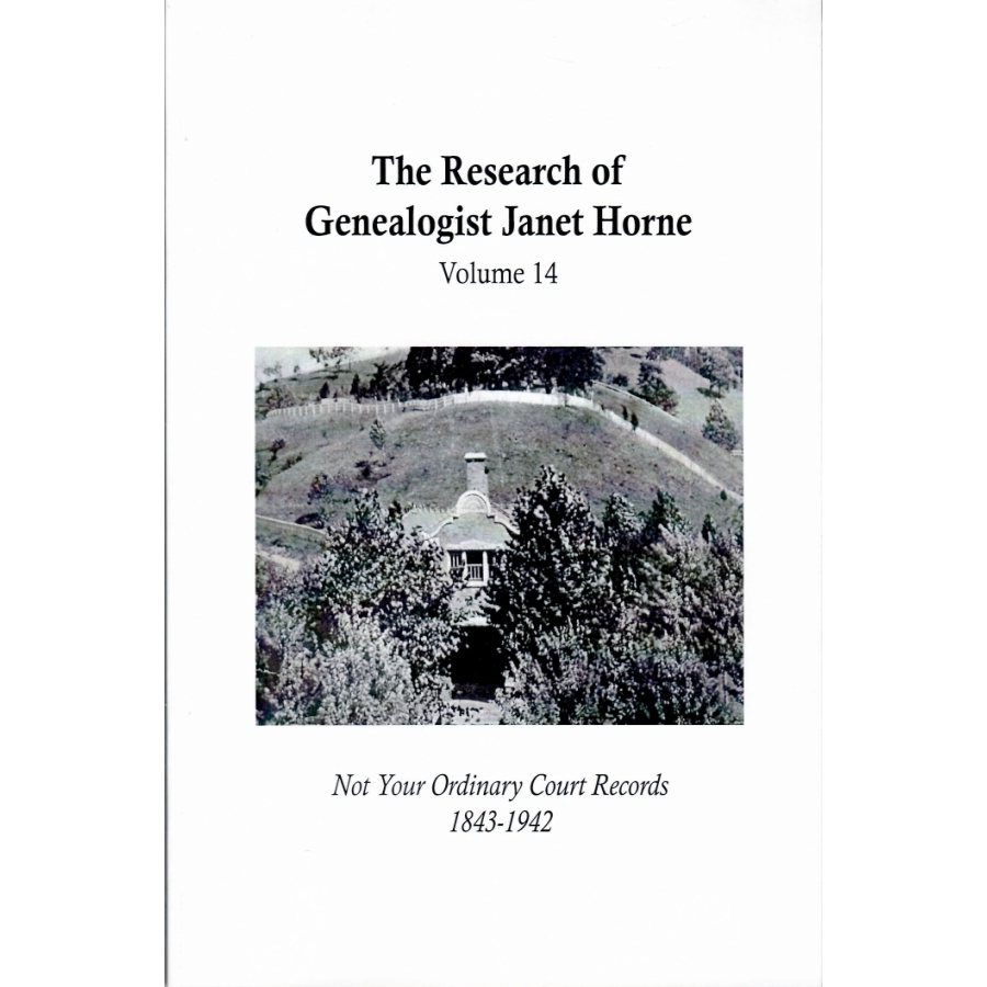 Not Your Ordinary Court Records 1843-1942 [Johnson County, Kentucky], Volume 14