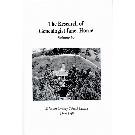 Johnson County [Kentucky] School Census 1896-1906, Volume 19