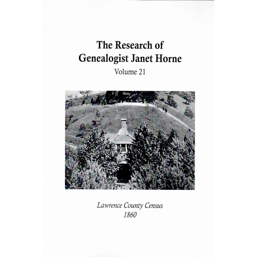 Lawrence County [Kentucky] Census 1860, Volume 21