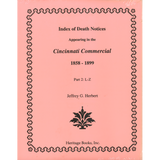 Index of Death Notices Appearing in the "Cincinnati Commercial", 1858-1899
