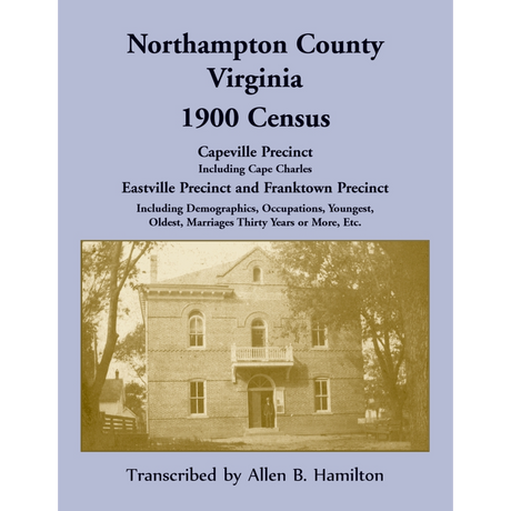 Northampton County, Virginia 1900 Census