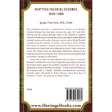 Scottish Colonial Schemes, 1620-1686 back cover