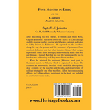 Four Months in Libby, and the Campaign Against Atlanta back cover