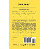 Philip Towle, Hampton, New Hampshire His English Origins and Some American Descendants back cover