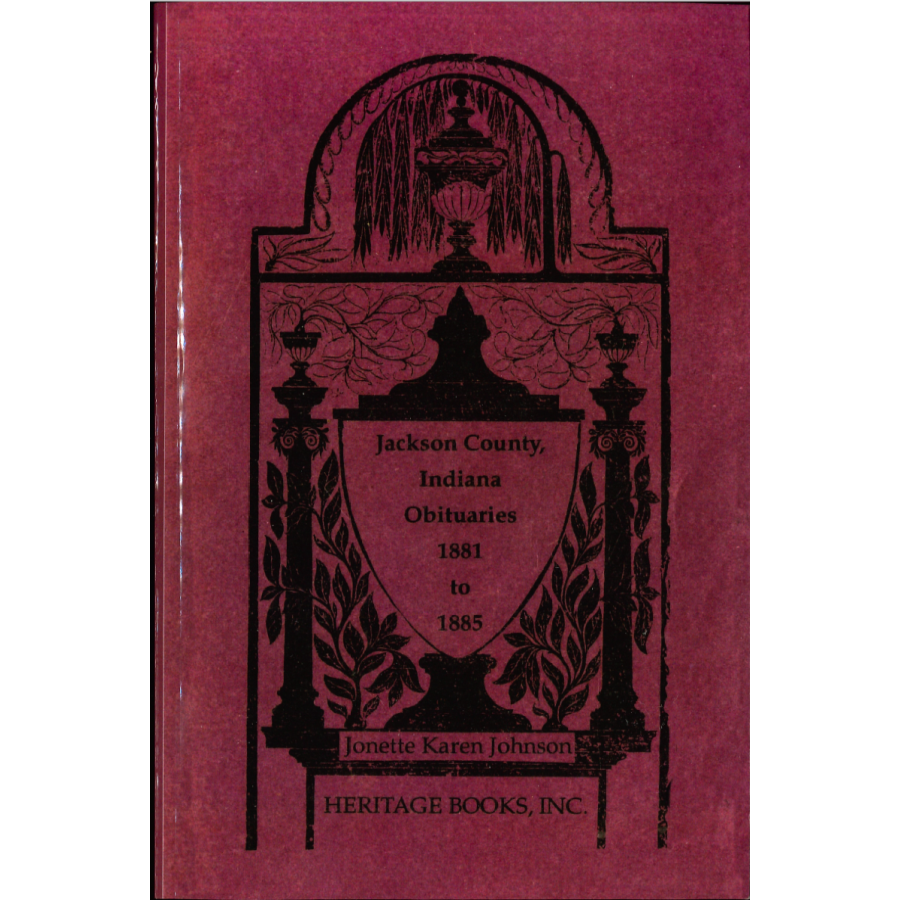 Jackson County, Indiana, Obituaries, 1881-1885