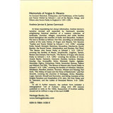 Memorials of Angus and Mearns, Volume 1 back cover