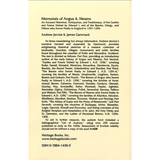 Memorials of Angus and Mearns, Volume 1 back cover