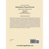 "Beyond the Blue Mountain": Bartholomew Pastoral Records back cover