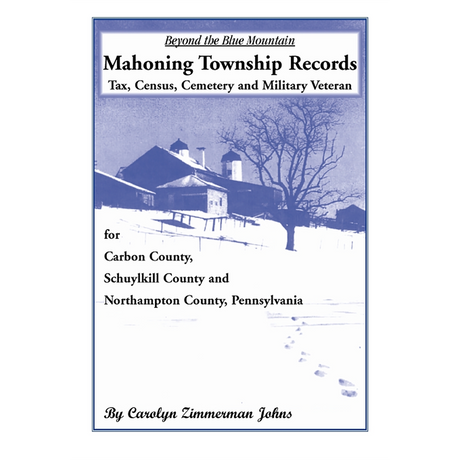 Beyond the Blue Mountain: Mahoning Township Records