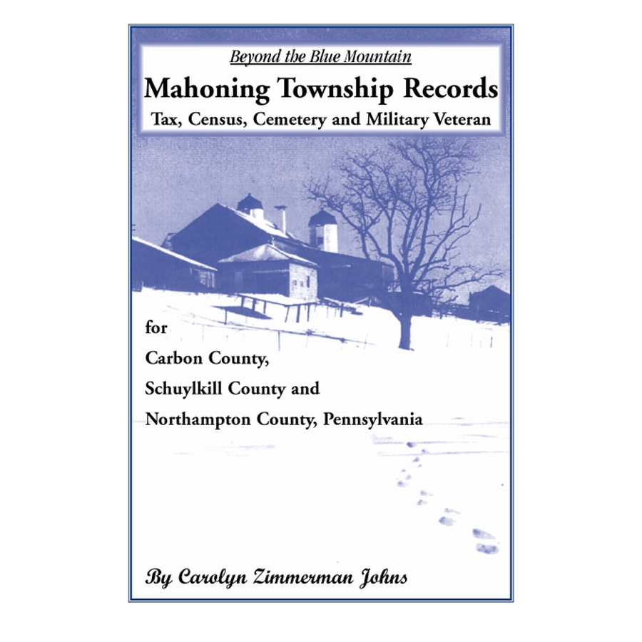 Beyond the Blue Mountain: Mahoning Township Records