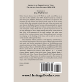 Abstracts of Parker County, Texas Pre-emption Land Records, 1850-1858 back cover