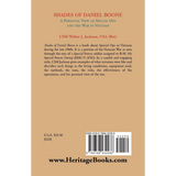 Shades of Daniel Boone, A Personal View of Special Ops and the War in Vietnam back cover