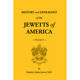 History and Genealogy of the Jewetts of America, Volume 1