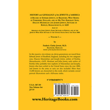 History and Genealogy of the Jewetts of America, Volume 1 back cover