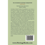 The Guidebook to Historic Germantown [Pennsylvania] back cover