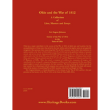 Ohio and the War of 1812: A Collection of Lists, Musters and Essays back cover