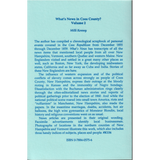 What's News in Coos County? Volume 2 back cover