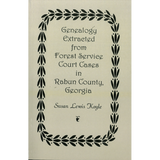 Genealogy Extracted from Forest Service Court Cases in Rabun County, Georgia