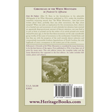 Chronicles of the White Mountains back cover