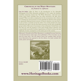 Chronicles of the White Mountains back cover