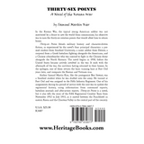 Thirty-Six Points back cover