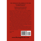 The Germans in the American Civil War with a Biographical Directory back cover
