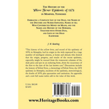 A History of the Yellow Fever: The Yellow Fever Epidemic of 1878, in Memphis, Tennessee back cover
