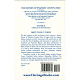 The History of Wyandot County, Ohio, Volume 2: A History of its Townships back cover