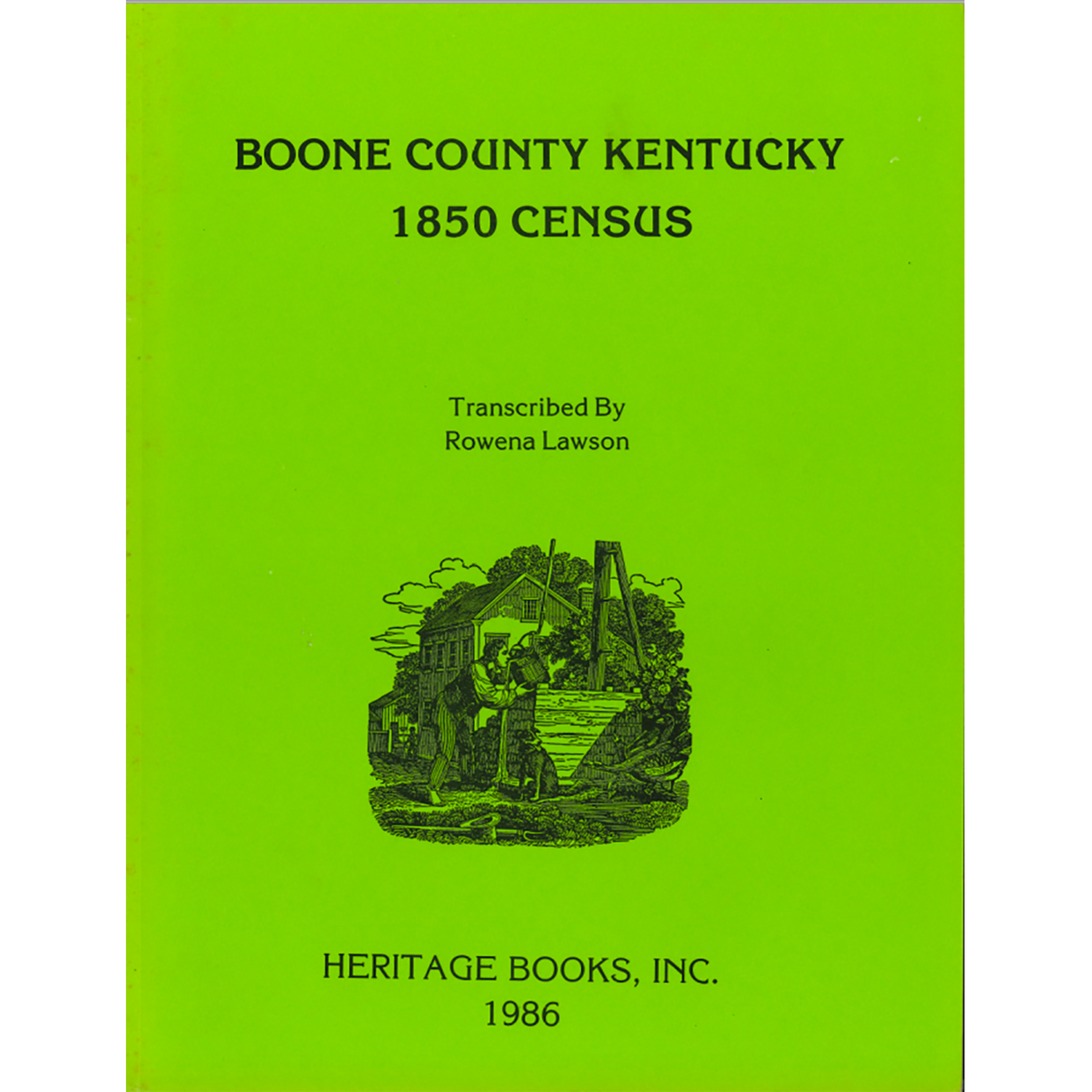 Boone County, Kentucky 1850 Census