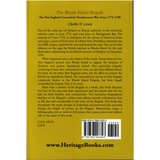 The Rhode Island Brigade: The New England Convention's Revolutionary War Army, 1776-1780 back cover