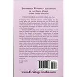 Patronymica Britannica: A Dictionary of the Family Names of The United Kingdom back cover