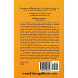 Records of the Proprietors of the Common Lands in the Town of Barnstable, Massachusetts, 1703-1795 back cover