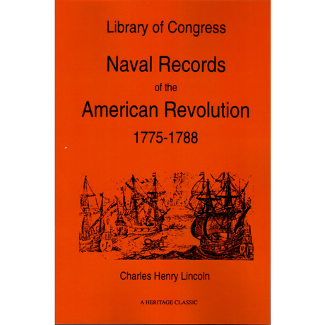 Naval Records of the American Revolution, 1775-1788