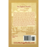 New England Chronicle: News of New England from January 1722-December 1731 back cover