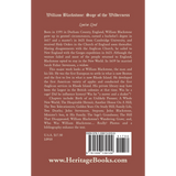 William Blackstone: Sage of the Wilderness back cover