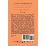 The Student's Pocket Medical Lexicon back cover