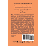 The Student's Pocket Medical Lexicon back cover