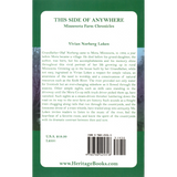 This Side of Anywhere (Minnesota Farm Chronicles) back cover