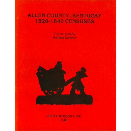 Allen County, Kentucky 1820-1840 Censuses