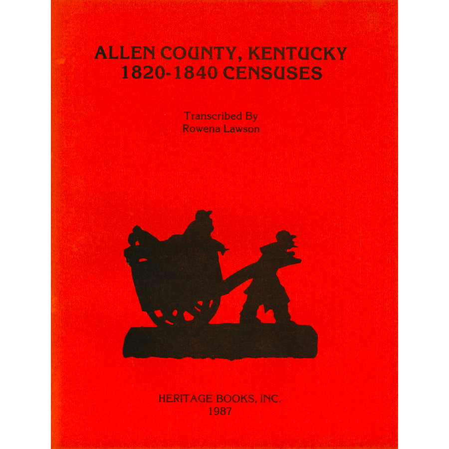 Allen County, Kentucky 1820-1840 Censuses