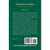 The History of Warren, a Mountain Hamlet Located among the White Hills of New Hampshire back cover