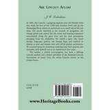 Abe Lincoln Afloat back cover